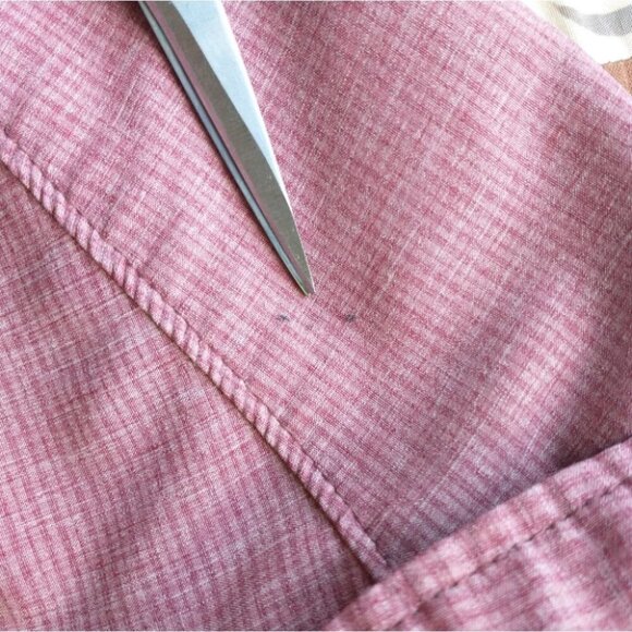 Men's Gerry Red Heathered Short Sleeve Button Down Quick Dry Shirt - Picture 10 of 10